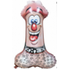 Jumbo Penis Foil Balloon - Naughty Party Supplies