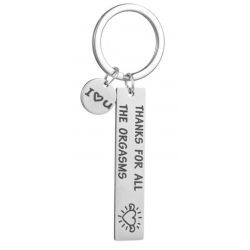 Thanks For All The Orgasms Keyring