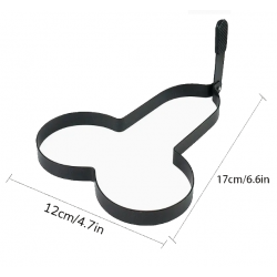 Penis Shaped Egg Ring Mold