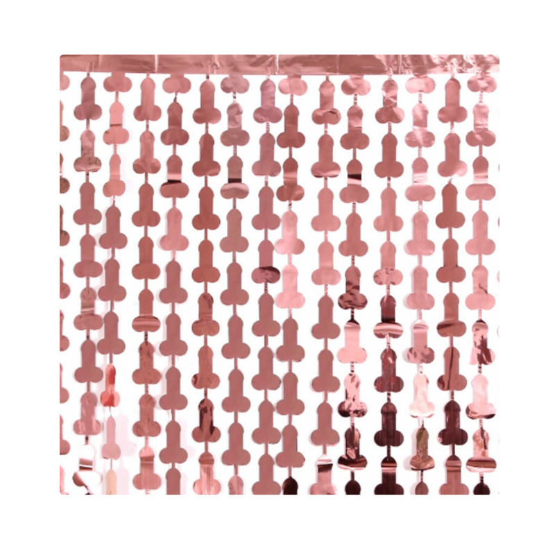 Penis Shaped Rain Curtain