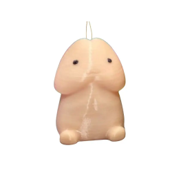 Penis Shaped Flat Acrylic Hanging Decoration