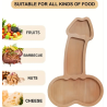 Small Wooded Penis Shaped Tray