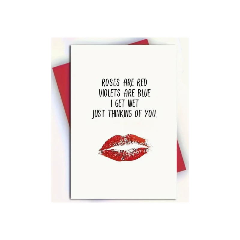 Roses Are Red Violets Blue Card