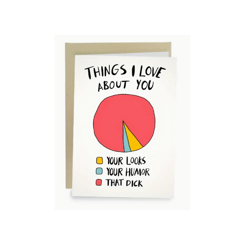 Things I Love About You, That Dick Card