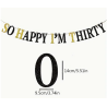 So Happy I'm Thirty Banner ( Shit )