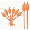 Vagina Shaped Drinking Straw (12Pk )