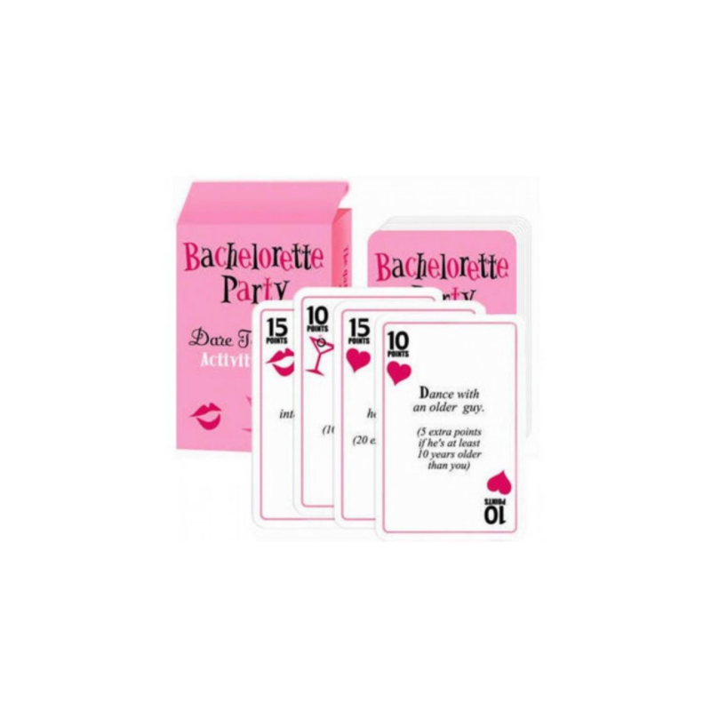 Bachelorette Party Dare Cards ( 52 Cards )