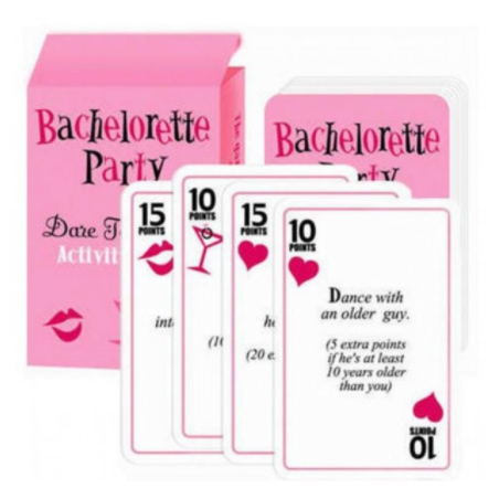 Bachelorette Party Dare Cards ( 52 Cards )