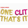 One Clit Thats It Banner