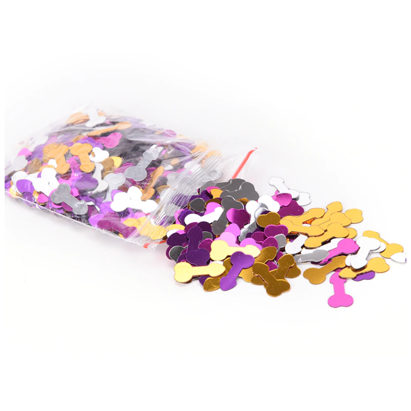 Penis Shaped Confetti ( Mixed Colours )