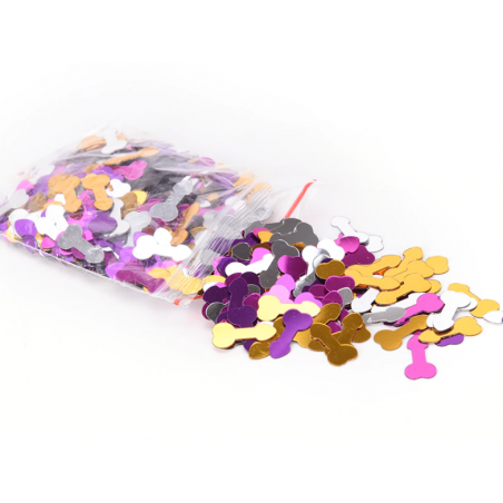 Penis Shaped Confetti ( Mixed Colours )